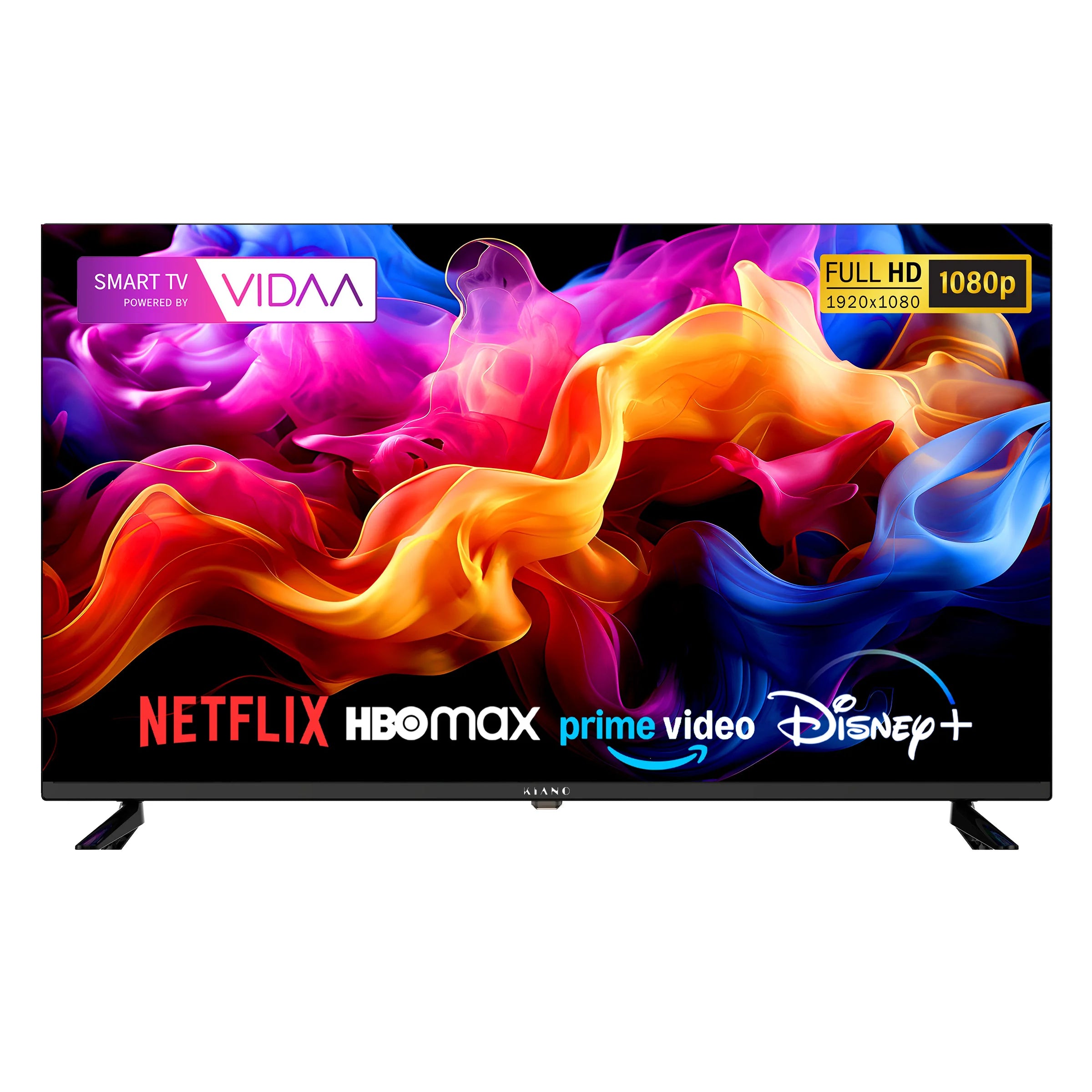 Smart TV Kiano Elegance 40" – VIDAA, D-LED, DVB-T2/S2