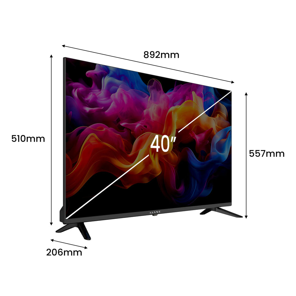 Smart TV Kiano Elegance 40" – VIDAA, D-LED, DVB-T2/S2