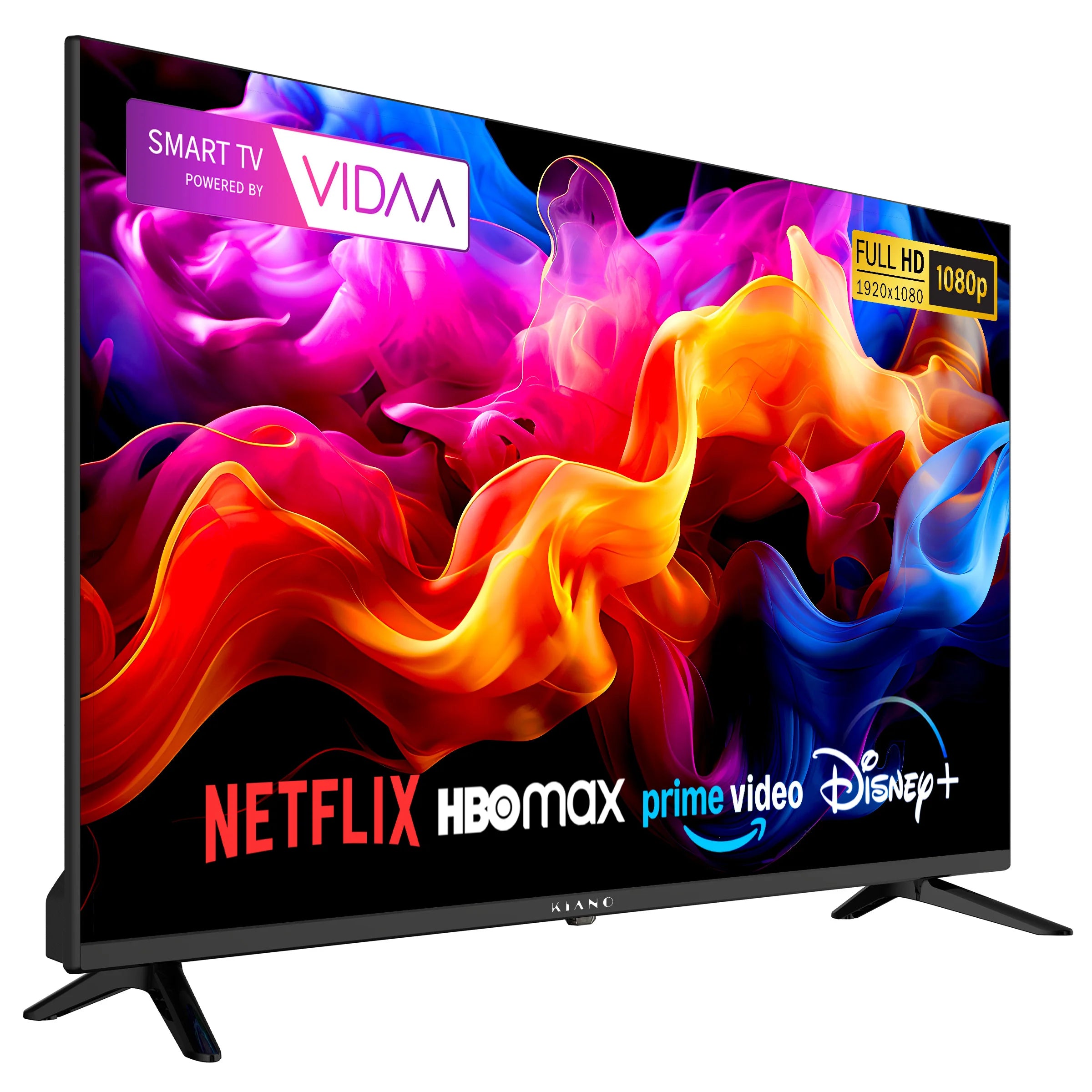 Smart TV Kiano Elegance 40" – VIDAA, D-LED, DVB-T2/S2