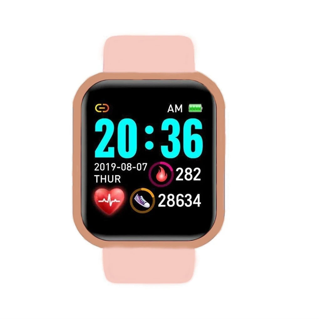Smartwatch Sport cu Brățară – Monitorizare Fitness, Compatibil Android