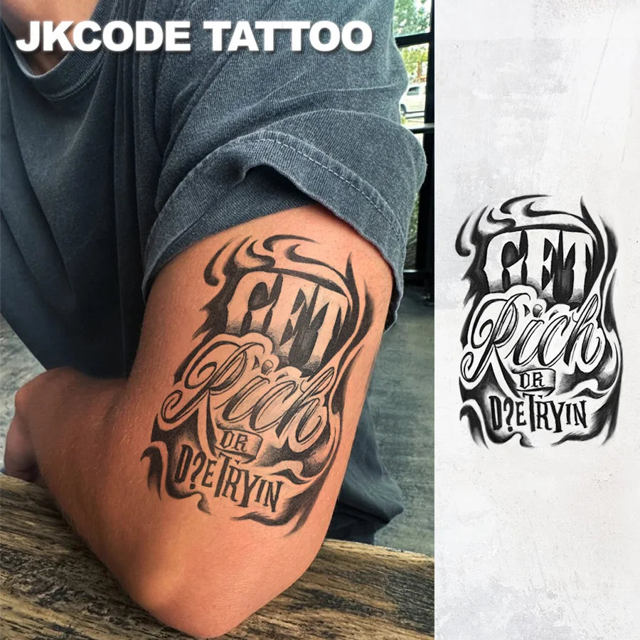 Tatuaj Semi-Permanent Lucky Totem Hip-Hop Waterproof Unisex