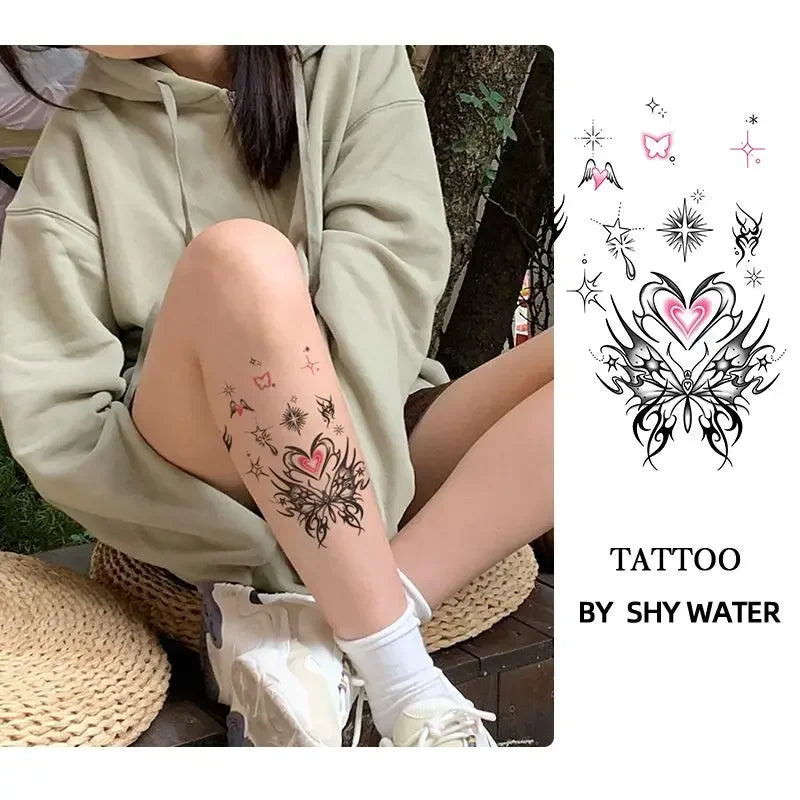 Tatuaj Temporar Sexy Succubus Fluture Waterproof pentru Femei