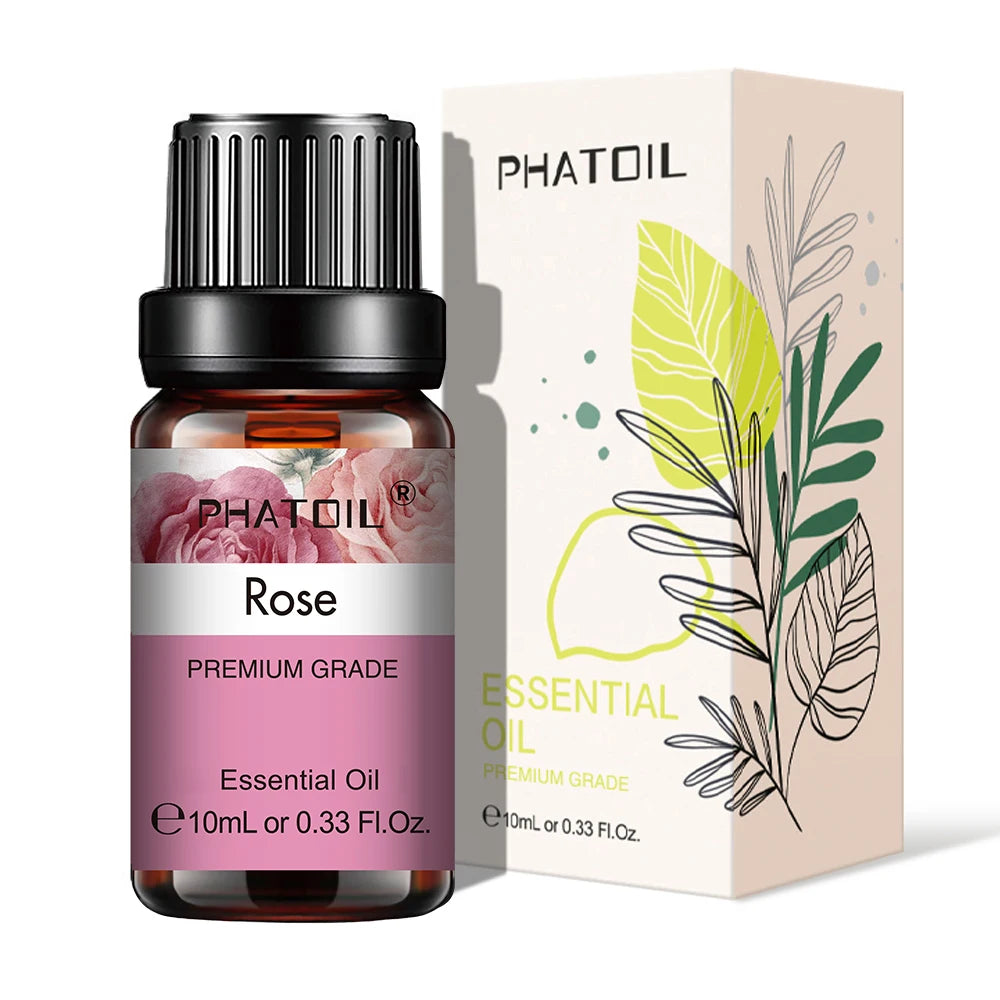 Ulei Esențial Natural PHATOIL 10ml – Eucalipt, Lavandă, Mentă