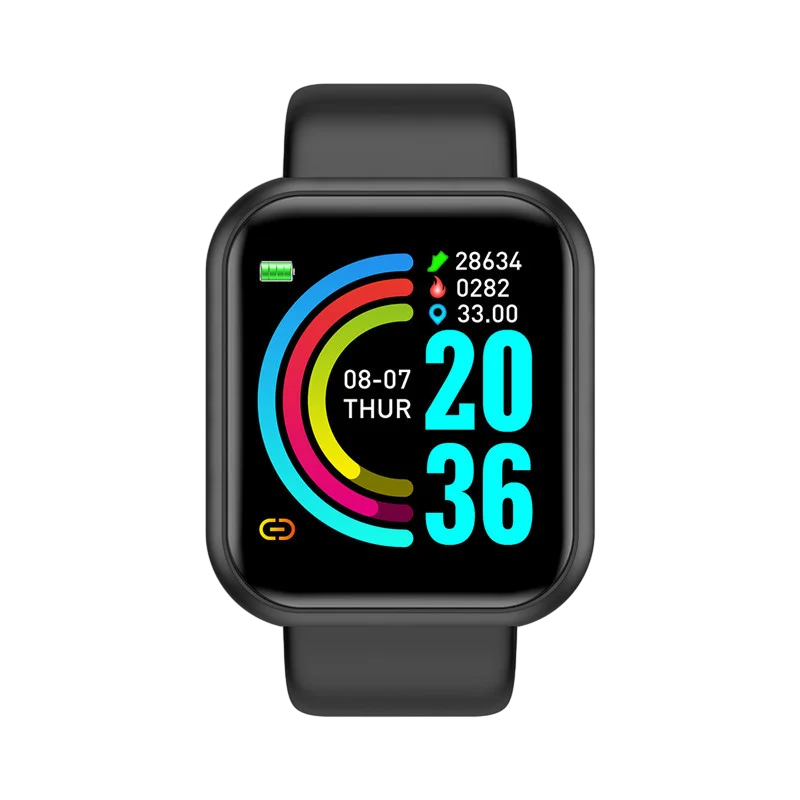 Smartwatch Sport cu Brățară – Monitorizare Fitness, Compatibil Android