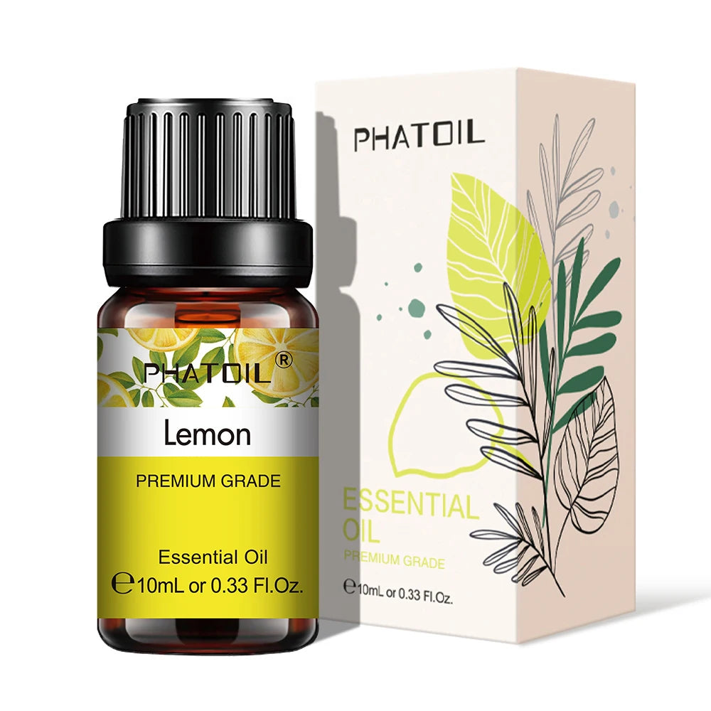 Ulei Esențial Natural PHATOIL 10ml – Eucalipt, Lavandă, Mentă