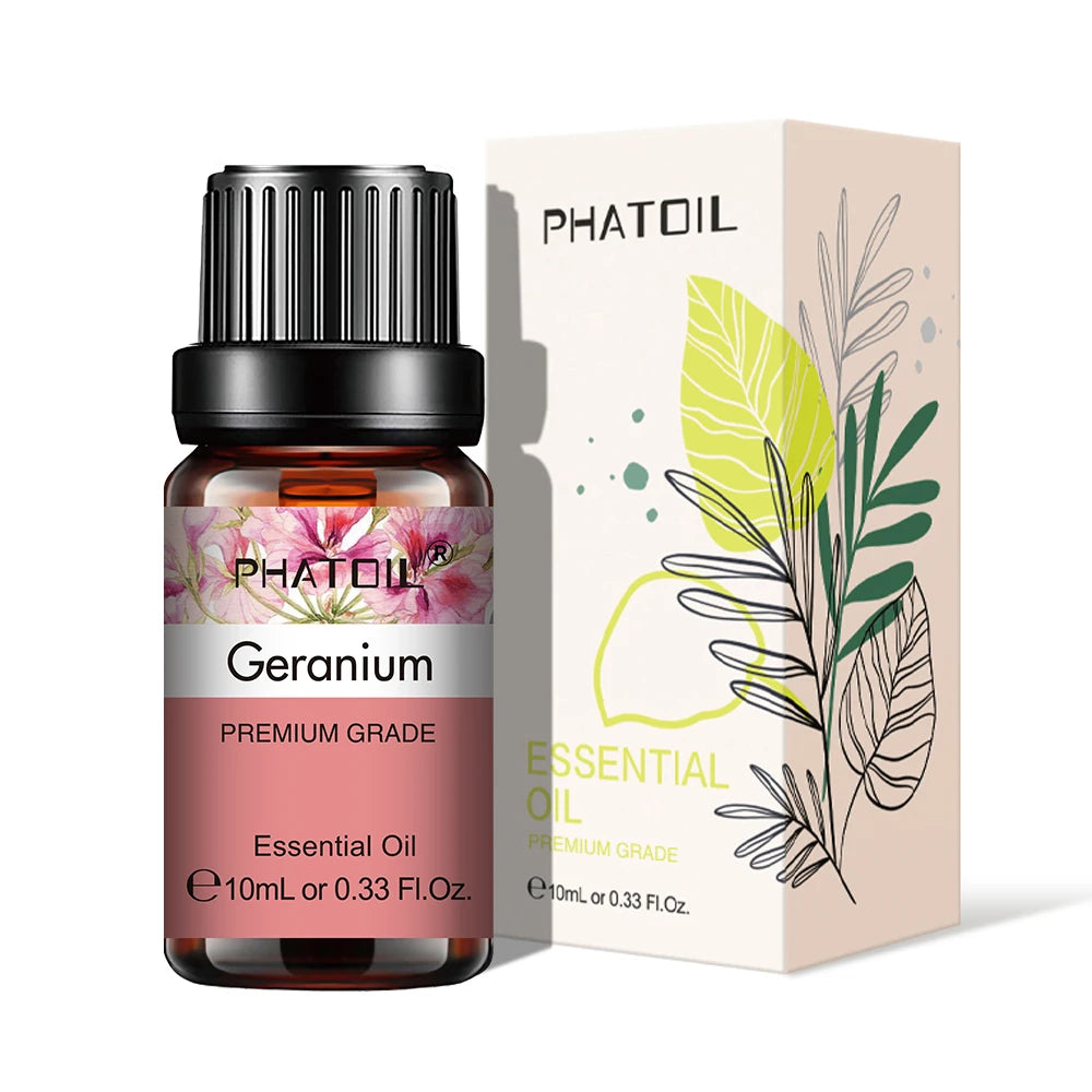Ulei Esențial Natural PHATOIL 10ml – Eucalipt, Lavandă, Mentă