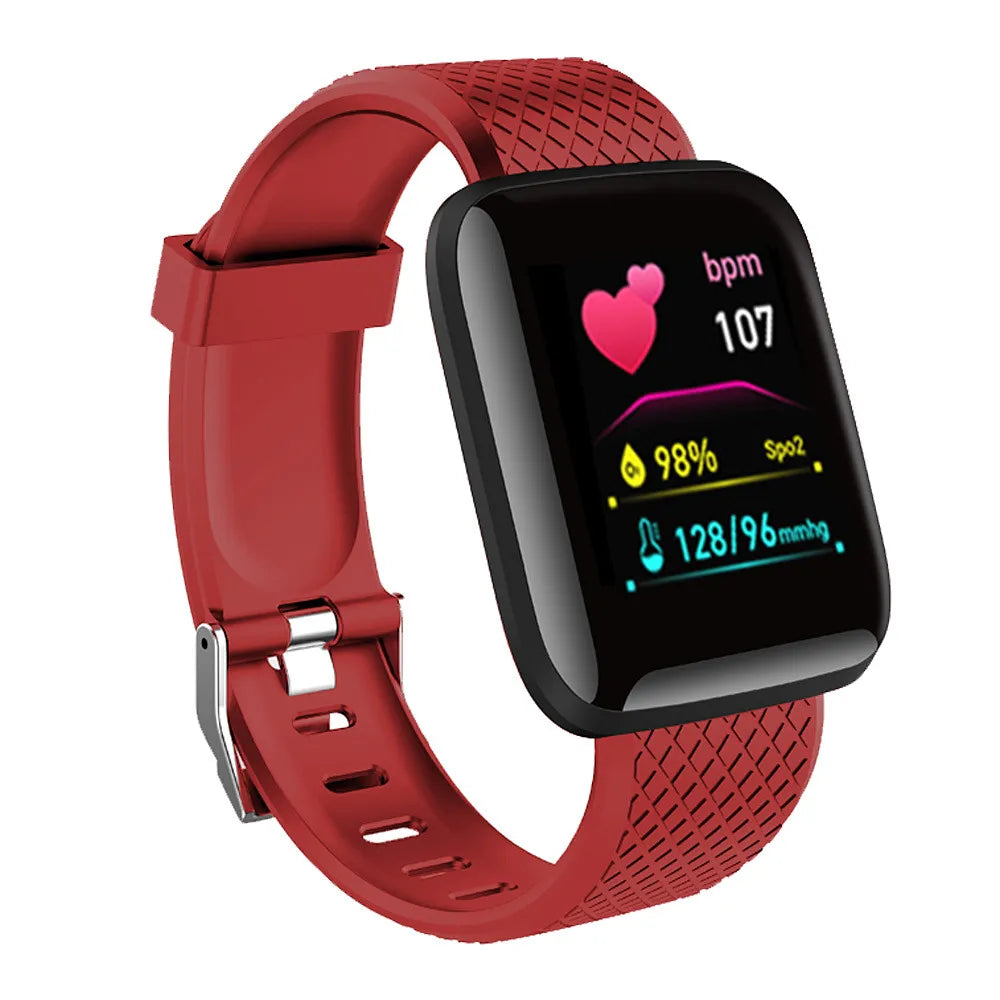 Smartwatch Sport cu Brățară – Monitorizare Fitness, Compatibil Android
