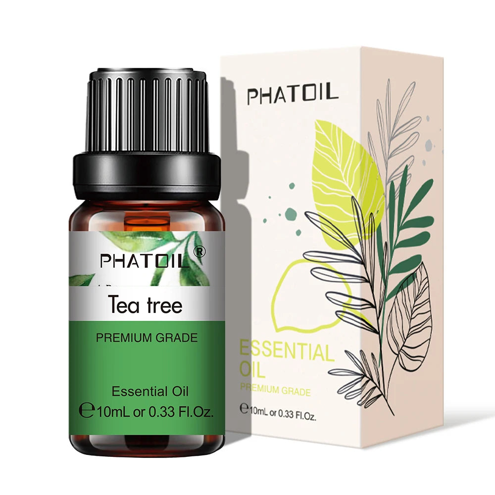 Ulei Esențial Natural PHATOIL 10ml – Eucalipt, Lavandă, Mentă
