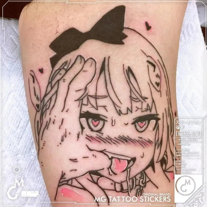 Tatuaj Temporar Anime Japonez Sexy Waterproof pentru Femei