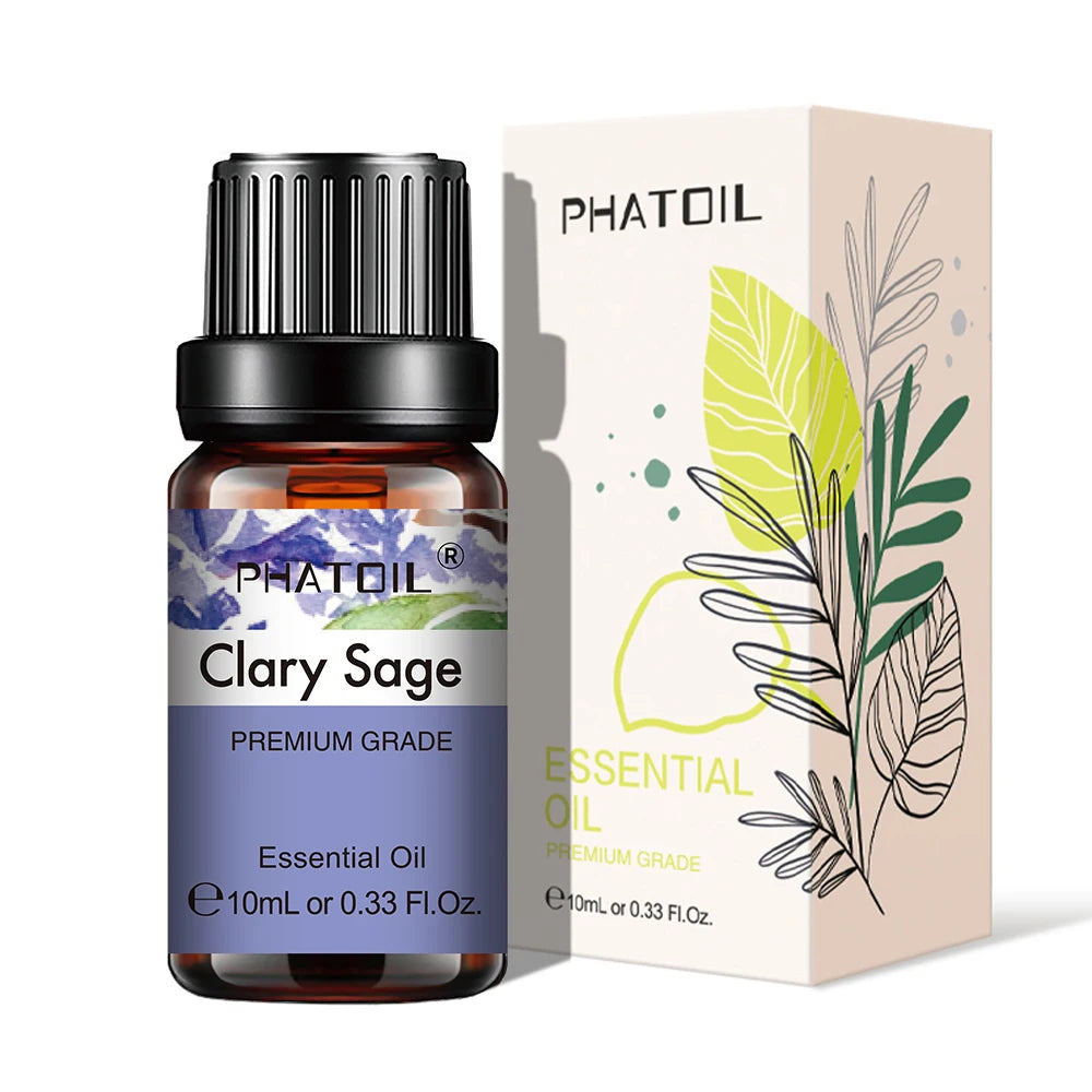 Ulei Esențial Natural PHATOIL 10ml – Eucalipt, Lavandă, Mentă