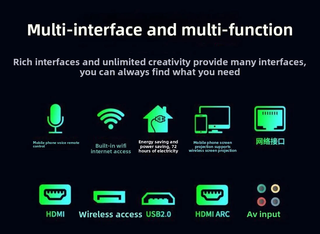 32/40/inch High Definition Intelligent Internet Protocol Television Home 1080P LCD TV High Definition Eye Protection Smart TV