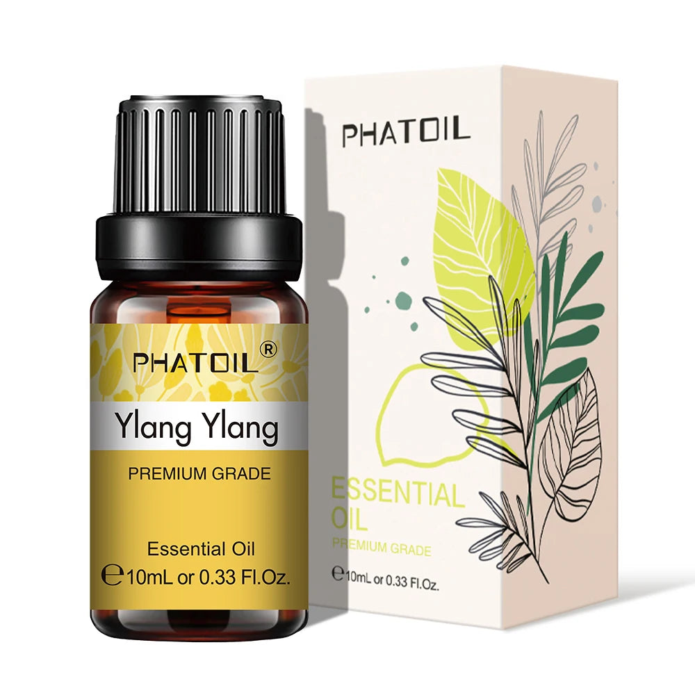Ulei Esențial Natural PHATOIL 10ml – Eucalipt, Lavandă, Mentă