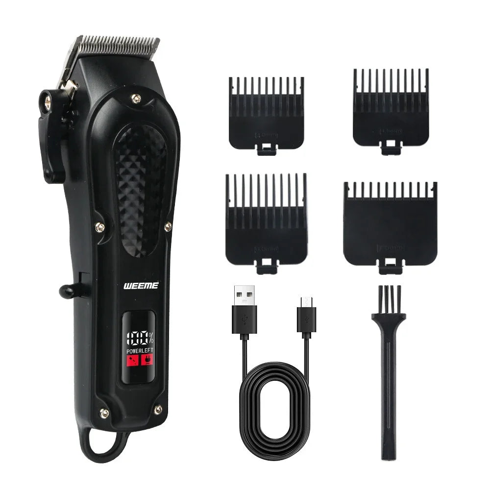 Mașină de Tuns Electrică Vintage XMSJ Cordless cu Încărcare USB