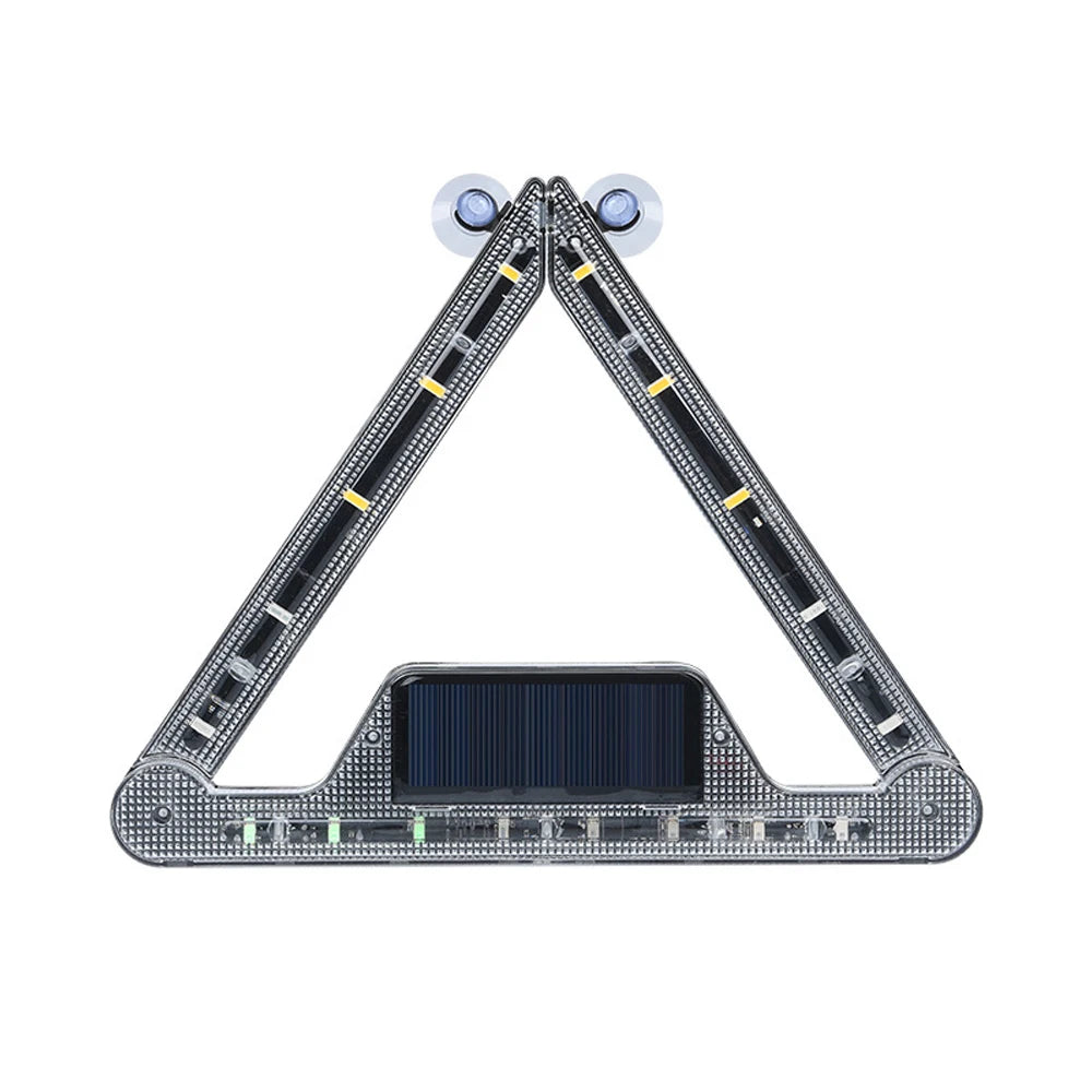 Lumini Stroboscopice LED Solar Auto – Avertizare, 18 LED, 11 Moduri