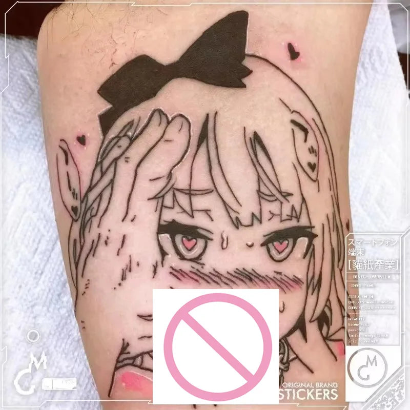 Tatuaj Temporar Anime Japonez Sexy Waterproof pentru Femei