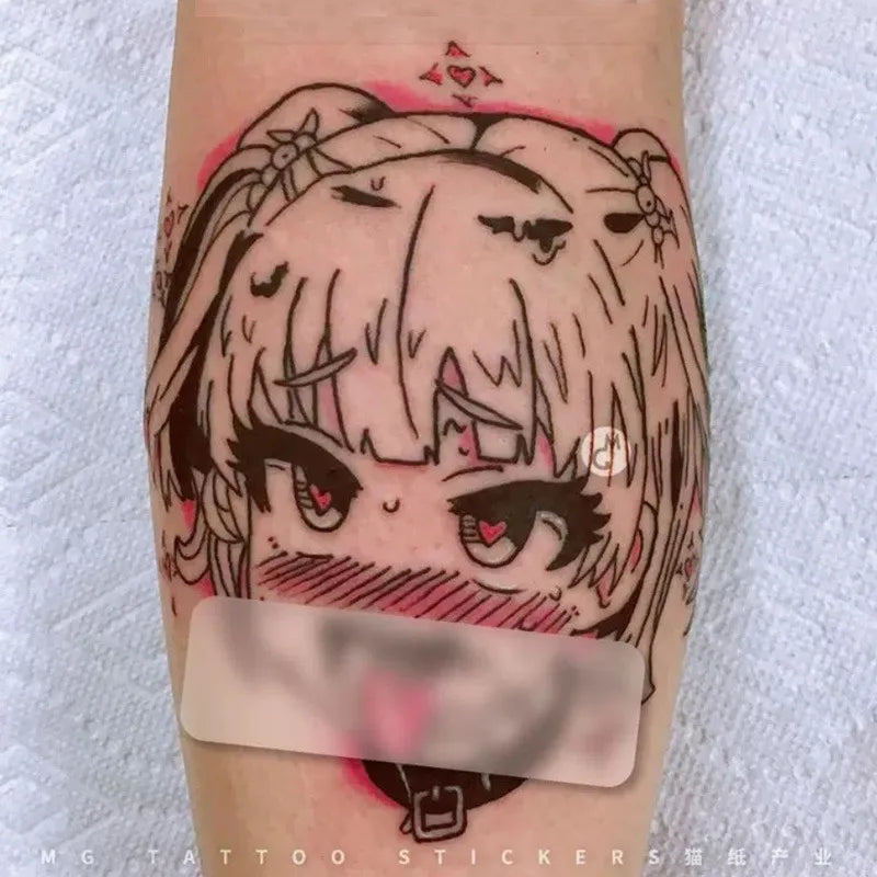Tatuaj Temporar Anime Japonez Sexy Waterproof pentru Femei