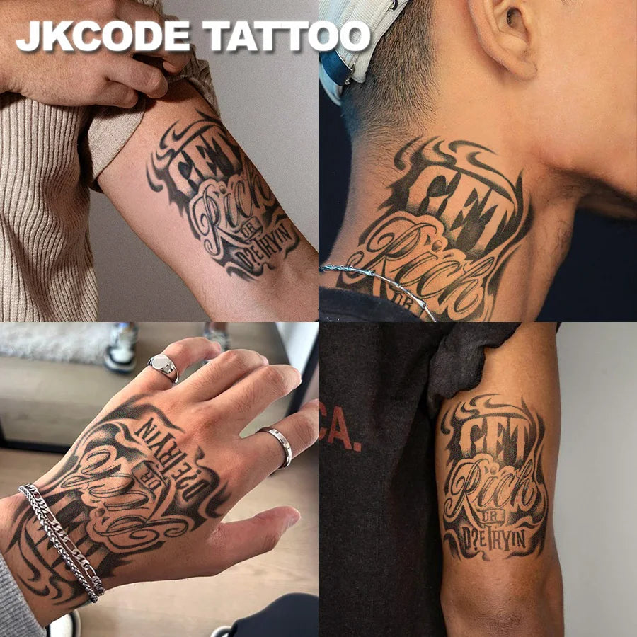 Tatuaj Semi-Permanent Lucky Totem Hip-Hop Waterproof Unisex