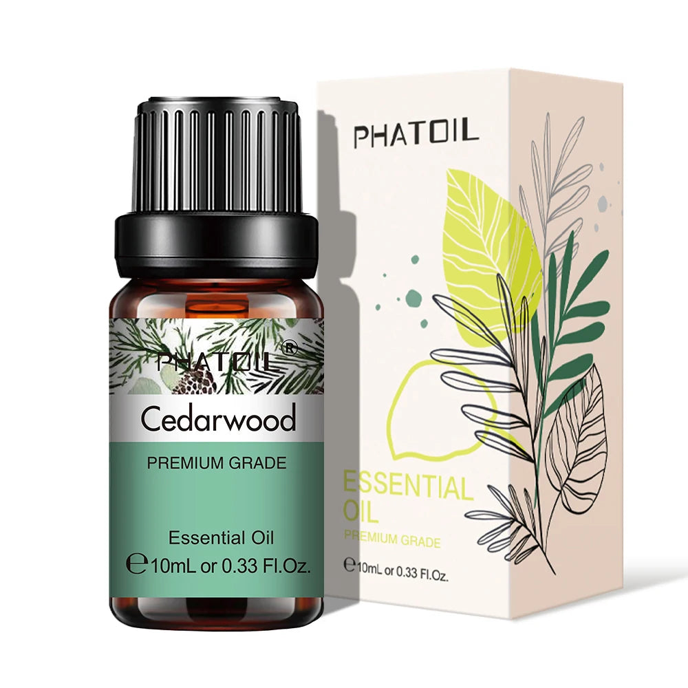 Ulei Esențial Natural PHATOIL 10ml – Eucalipt, Lavandă, Mentă