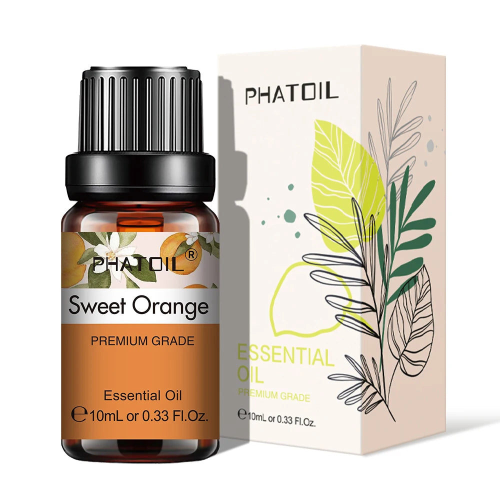Ulei Esențial Natural PHATOIL 10ml – Eucalipt, Lavandă, Mentă
