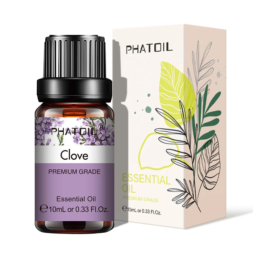 Ulei Esențial Natural PHATOIL 10ml – Eucalipt, Lavandă, Mentă