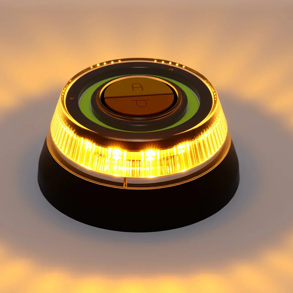 2026 1 LED Car Emergency Light Approved by DGT with Geolocation Tracker for Quick And Efficient Position Light 360 Degree Vision