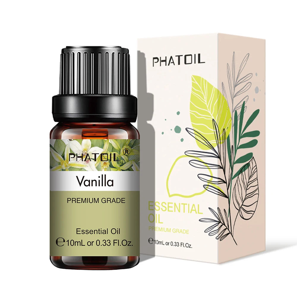Ulei Esențial Natural PHATOIL 10ml – Eucalipt, Lavandă, Mentă