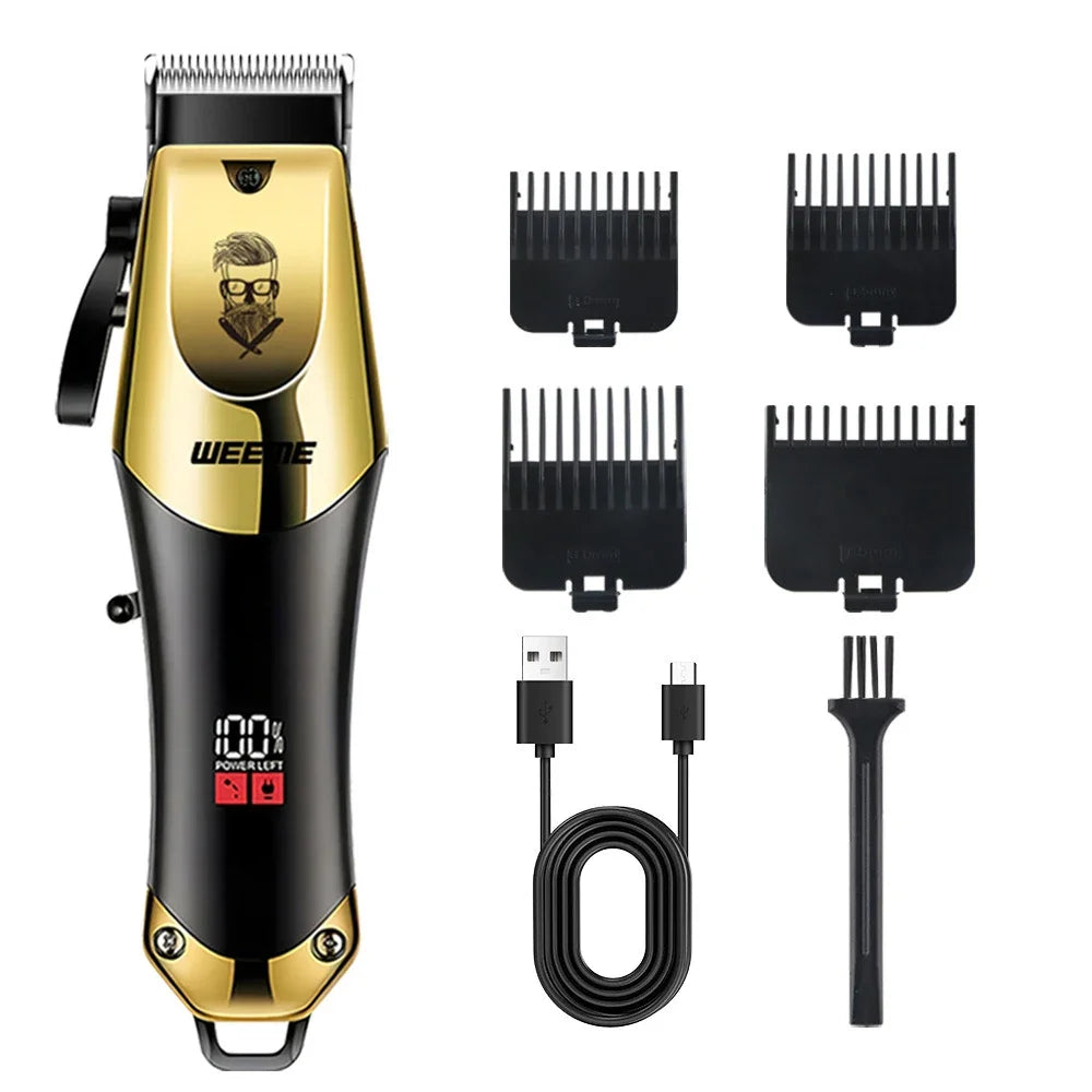 Mașină de Tuns Electrică Vintage XMSJ Cordless cu Încărcare USB