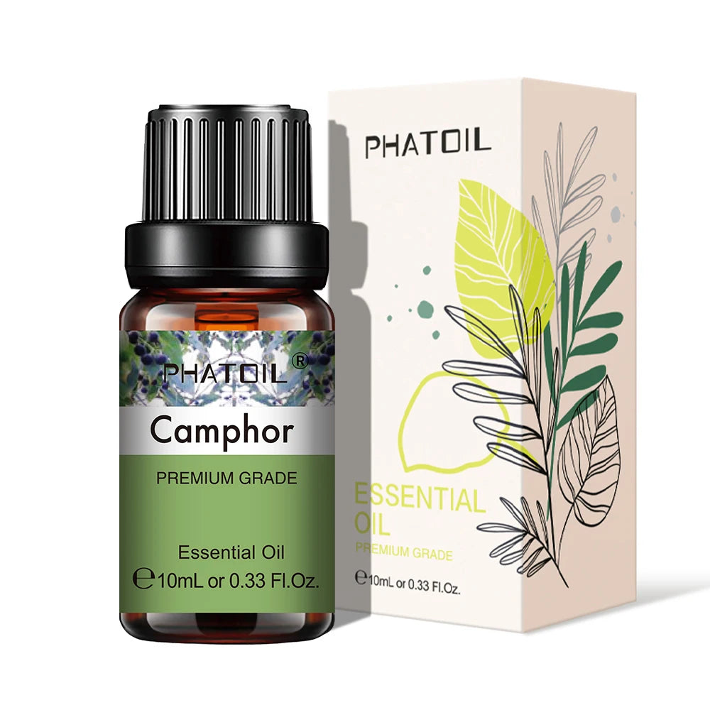 Ulei Esențial Natural PHATOIL 10ml – Eucalipt, Lavandă, Mentă