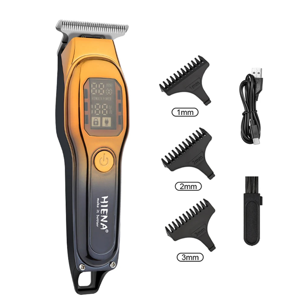 Mașină de Tuns Profesională Hiena Cordless cu Încărcare Rapidă
