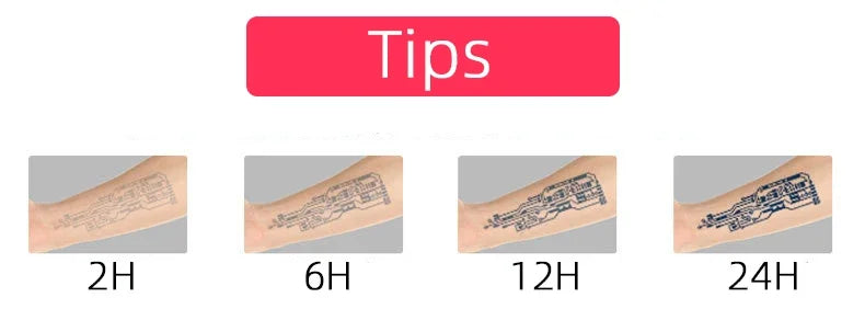 Tatuaj Temporar Peisaj Chinezesc Herbal Waterproof