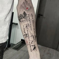 Tatuaj Temporar Peisaj Chinezesc Herbal Waterproof
