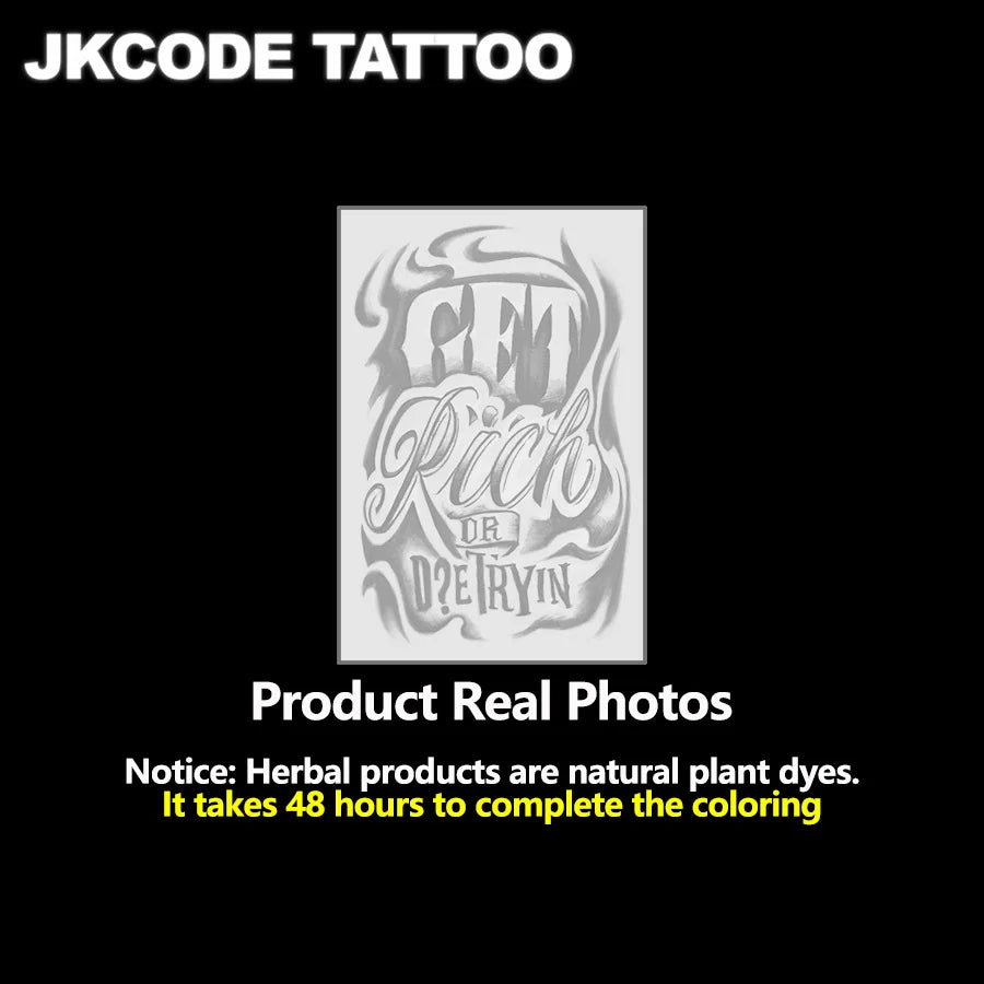 Tatuaj Semi-Permanent Lucky Totem Hip-Hop Waterproof Unisex