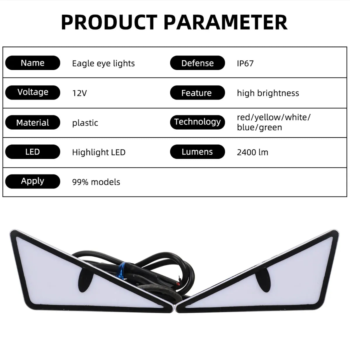 Lumini LED Devil Eyes Universal – Auto, Moto, Semnalizare