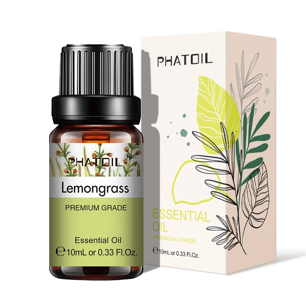 Ulei Esențial Natural PHATOIL 10ml – Eucalipt, Lavandă, Mentă