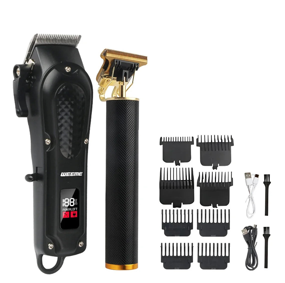 Mașină de Tuns Electrică Vintage XMSJ Cordless cu Încărcare USB