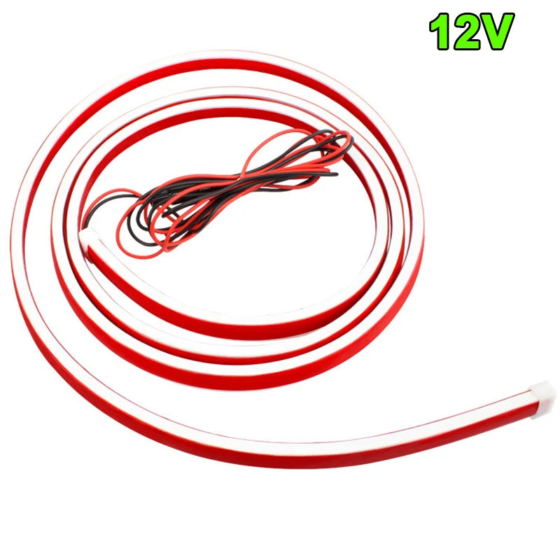 Lumini LED Capotă Auto Flexibile RGB – DRL, Ambient, 12V (V2)